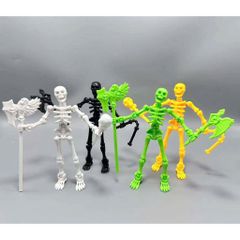 01 Bộ Xương nhựa (ráp sẵn) bẻ cong các khớp