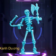 01 Bộ Xương nhựa (ráp sẵn) bẻ cong các khớp