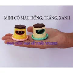 [GIá Sỉ] Đồ chơi nhựa đút bánh pudding đủ 3 size