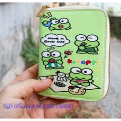 Bóp - ví đựng tiền mini nhiều ngăn hình Cartoon siêu đáng yêu