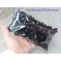 Dây thun buộc tóc màu đen sợi lớn