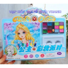 Sổ trang điểm công chúa kèm màu và phụ kiện