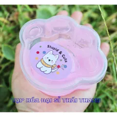 Slim - slam thuỷ tinh trong suốt kiểu rau câu hình chân mèo
