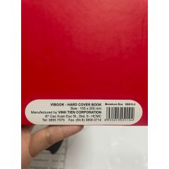 Sổ kẻ dòng ngang bìa dày ViBook 100trang
