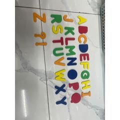 Bộ chữ cái In Hoa có keo dán (mous xốp bitis)
