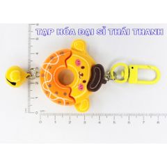 Móc khoá charm bánh vòng