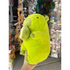 Thú nhồi bông capybara xanh bơ kéo mũi