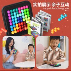 Đồ chơi xếp hình viên bi thông minh 16x16cm