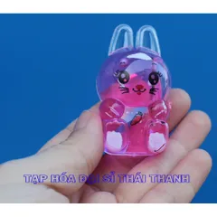 Slim slam mềm dẻo trong suốt hình thỏ