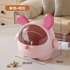 Hộp đựng đồ hình thỏ hồng siêu dễ thương