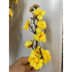 5 Nhánh mai, đào vải và nhựa trang trí Lễ Tết