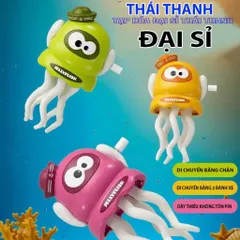 Đồ chơi nhựa bạch tuột chạy bằng dây thiều
