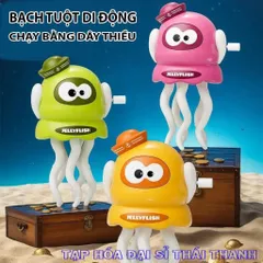 Đồ chơi nhựa bạch tuột chạy bằng dây thiều