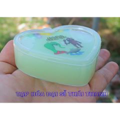 Slam slim sữa hình tim