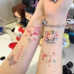 Hình xăm nước Hello Kitty 25 tấm - 36 hình