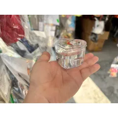 [Bán sỉ] Khay slim thuỷ tinh trong suốt 24 cái nhỏ