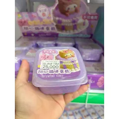 SLim (slam) dẻo màu tím - đồ chơi giảm stress