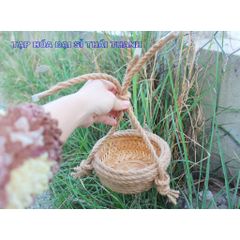 Ổ ngủ, rọ ngủ, nhà ngủ rổ mây cho thú cưng