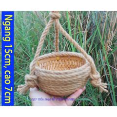 Ổ ngủ, rọ ngủ, nhà ngủ rổ mây cho thú cưng