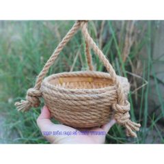 Ổ ngủ, rọ ngủ, nhà ngủ rổ mây cho thú cưng