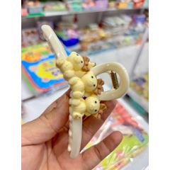 Kẹp nhựa hình gấu
