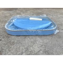 Khay vệ sinh cho chó có thành phía sau