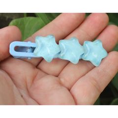 Kẹp tóc mái sao biển xanh