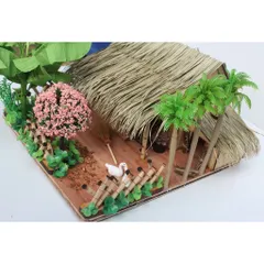Mô hình nhà mái lá miền Tây