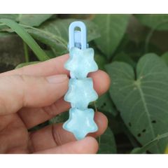 Kẹp tóc mái sao biển xanh