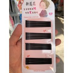Kẹp xẹt tóc đơn màu đen