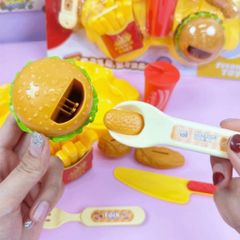 [Set lớn] Bộ khoai tây hamburger đút nước cola vui nhộn