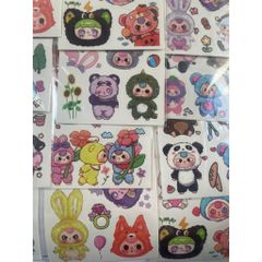 Vỉ 20 túi hình xăm nước Baby Three