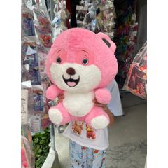 Gấu bông hình chú cún hồng siêu to siêu rẻ