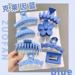 Set 8 kẹp càng cua màu xanh y hình