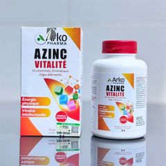 Azinc Vitalité Arko Pharma 120 viên bổ sung 12 vitamin 8 khoáng chất hàng Pháp cho người bận rộn
