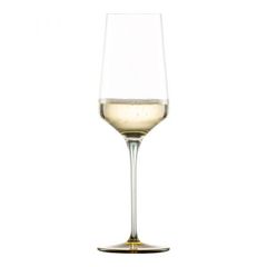 Ly Rượu Champagne Pha Lê Zwiesel Ink 123420 24.9cm 400ml Chân Đế Màu Xanh Lá Ochre