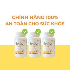 [1 tặng 1 DDVS] - Viên uống trắng da Hesanis ( Glutathion , Orthinin, Vitamin C) Thổ Nhĩ Kì - Hỗ trợ làm sáng da, trẻ hóa làn da