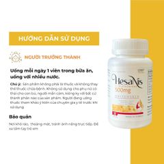 [1 tặng 1 DDVS] - Viên uống trắng da Hesanis ( Glutathion , Orthinin, Vitamin C) Thổ Nhĩ Kì - Hỗ trợ làm sáng da, trẻ hóa làn da