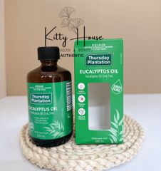 Tinh Dầu Khuynh Diệp Nguyên Chất Thursday Plantation 100ml & 50ml - Giảm Cảm, Kháng Khuẩn, Dành Cho Bé và Mẹ Bầu