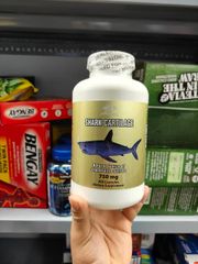 Viên uống sụn vi  Nu-Health Shark Cartilage 750mg 300 Capsules 724877