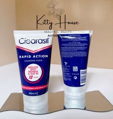 Sữa rửa mặt tẩy tế bào chết Clearasil Ultra Rapid Action Cleansing Face Scrub  tuýp 150ml