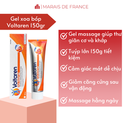 Voltaren Pain Relief Gel 150g – Gel Bôi Ngoài Da Thấm Nhanh, Mát Lạnh