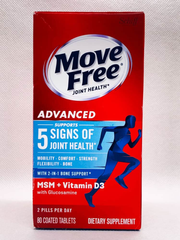 Viên uống bổ khớp Schiff Move Free Advanced Glucosamine MSM Vitamin D3 80 viên