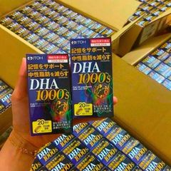 Bổ não DHA 1000s ITOH Japan 120 viên