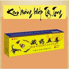 Kem xoa bóp Ngũ Độc Tây Tạng hỗ trợ giảm đau nhức xương khớp