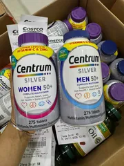 Vitamin dành cho phụ nữ trên 50 tuổi Centrum Silver 50+ 275 viên