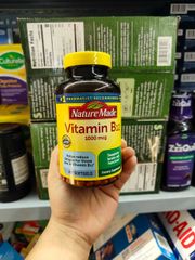 Viên uống bổ sung Vitamin B12 Nature Made Vitamin B12 1000mcg 400 viên 727868