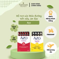 Viên uống bảo vệ sức khỏe Azo Yeast Plus/ Cranberry Urinary Tract Health, Tách lẻ