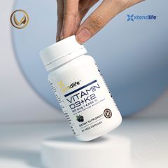 Viên uống bổ sung vitamin d3+k2 Xtend Life Vitamin D3 + K2 60 viên