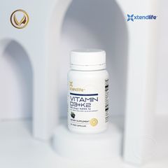 Viên uống bổ sung vitamin d3+k2 Xtend Life Vitamin D3 + K2 60 viên